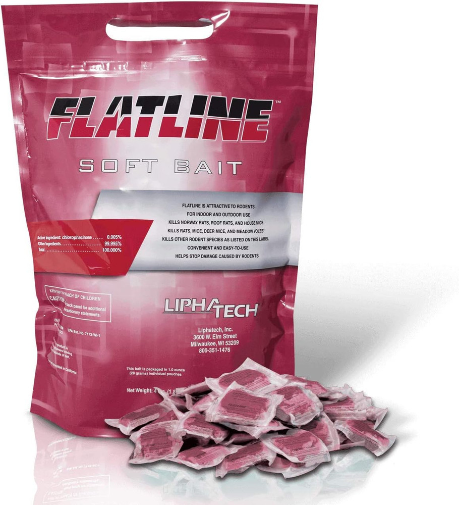 Flatline Soft Bait Rodenticide
