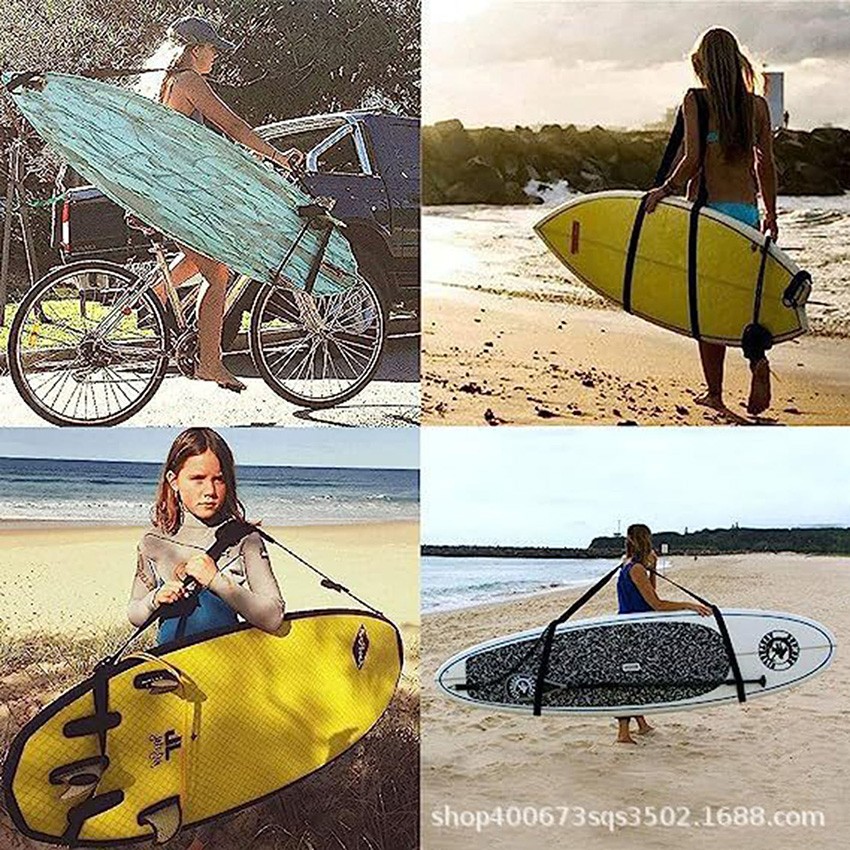 SUP Kayak Carry Strap Adjustable Shoulder Paddleboard Surfboard Transport Strap
