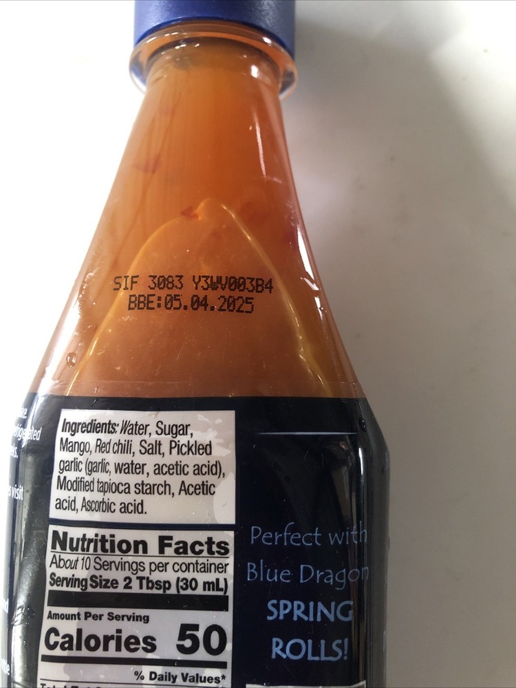 Blue Dragon Thai Mango Sweet Chili Sauce 2 Pack