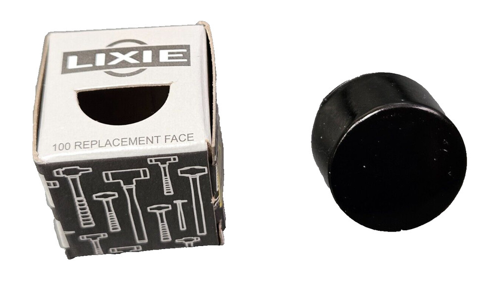Lixie 100H 1" Hard Replacement Hammer Tip Black Color