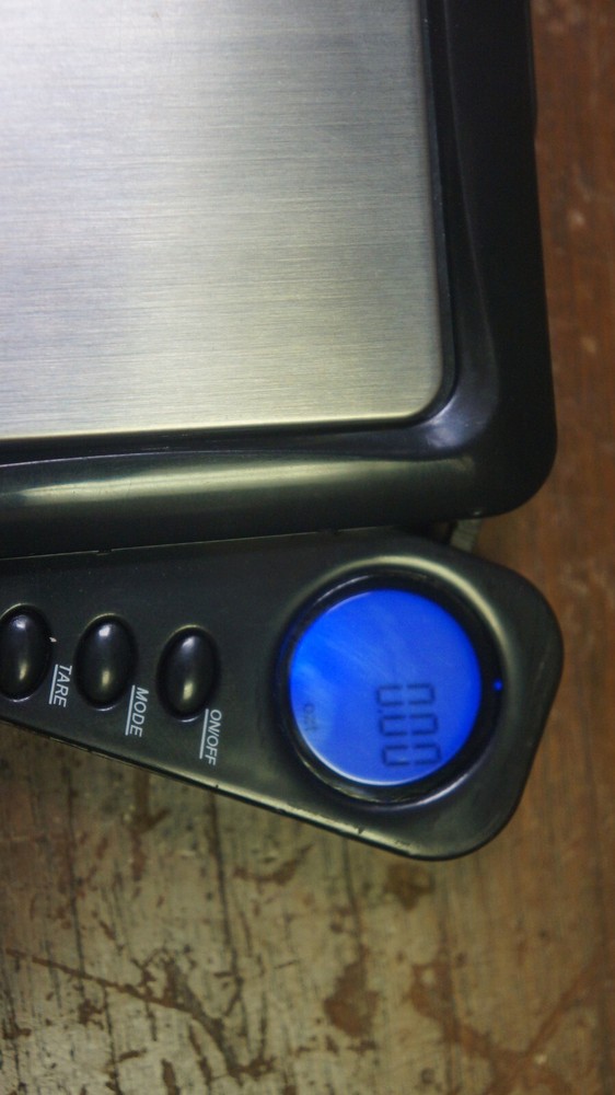 AWS Blade-1KG Digital Pocket Scale (Black)
