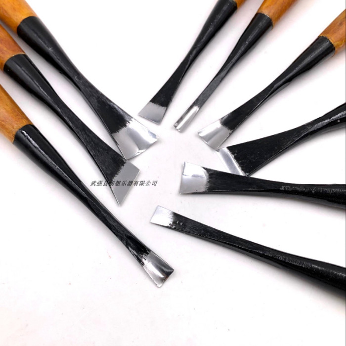 Violin Cello Carving Knife Sharp Carve Fix Blade Violin Making Luthier Tool 9pcs
