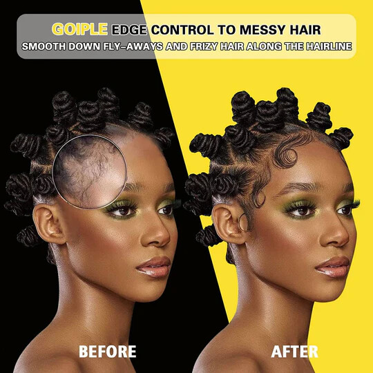 Goiple Strong Hold Edge Control Gel - Pineapple Scent (Select Size)