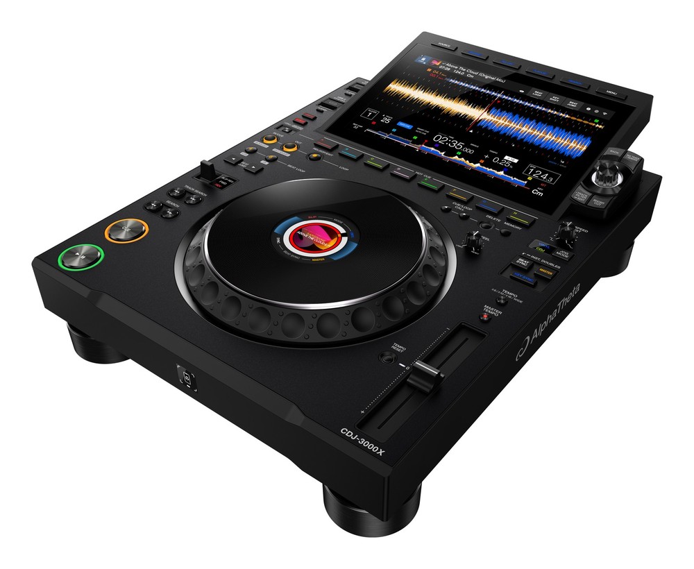AlphaTheta CDJ-3000X A next-generation flagship DJ player