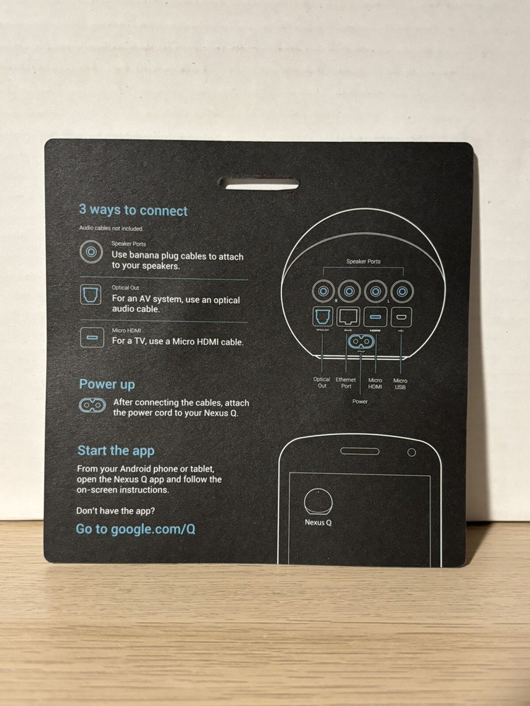 Google Nexus Q Prototype