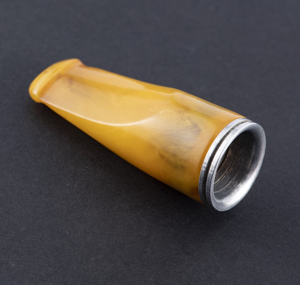Vintage Estate Butterscotch Bakelite Cigar Holder