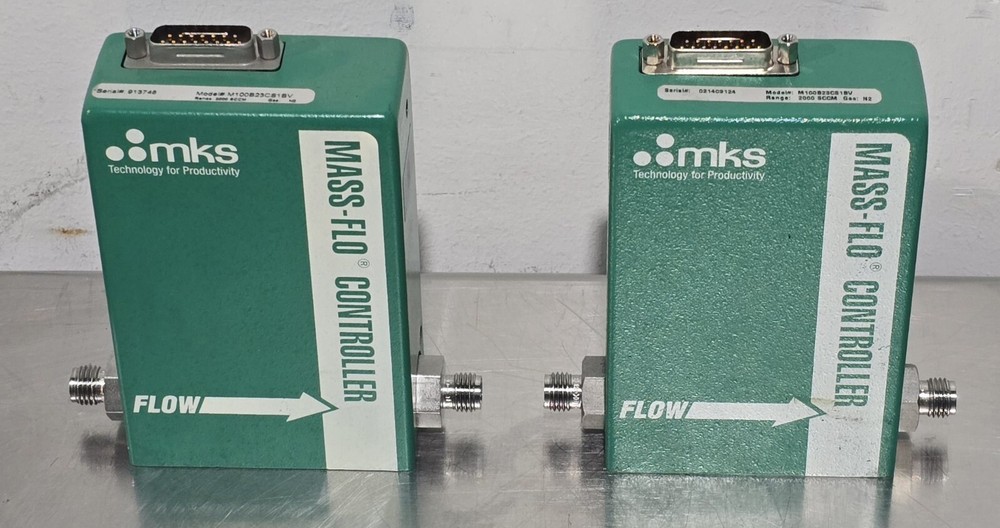 MKS M100B23CS1BV 2000 SCCM N2 Mass-Flo Controller