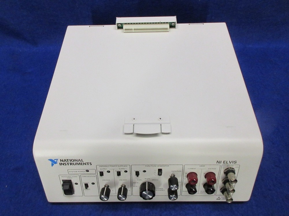National Instruments NI ELVIS Platform, Prototyping Board, Power Supply - works!