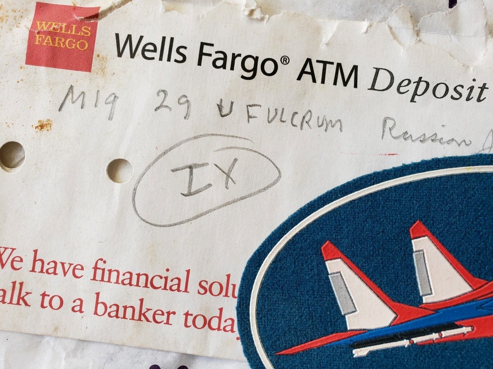 Soviet Russian Fighter MNR-29Y6 Assault Patch