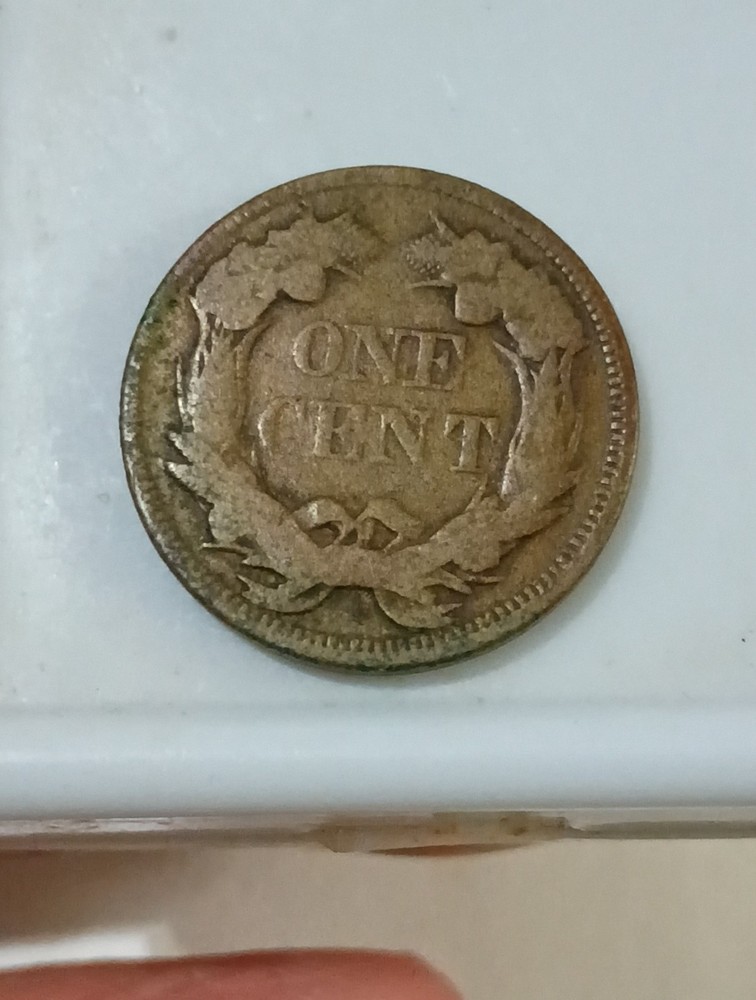 1858 FLYING EAGLE ONE CENT COPPER PENNY