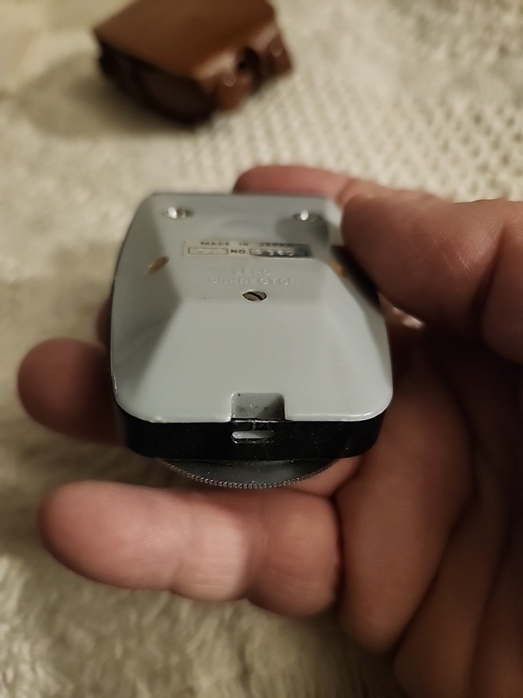 Walz Coronet B Model II Exposure Meter w/ Case, Box & Paperwork