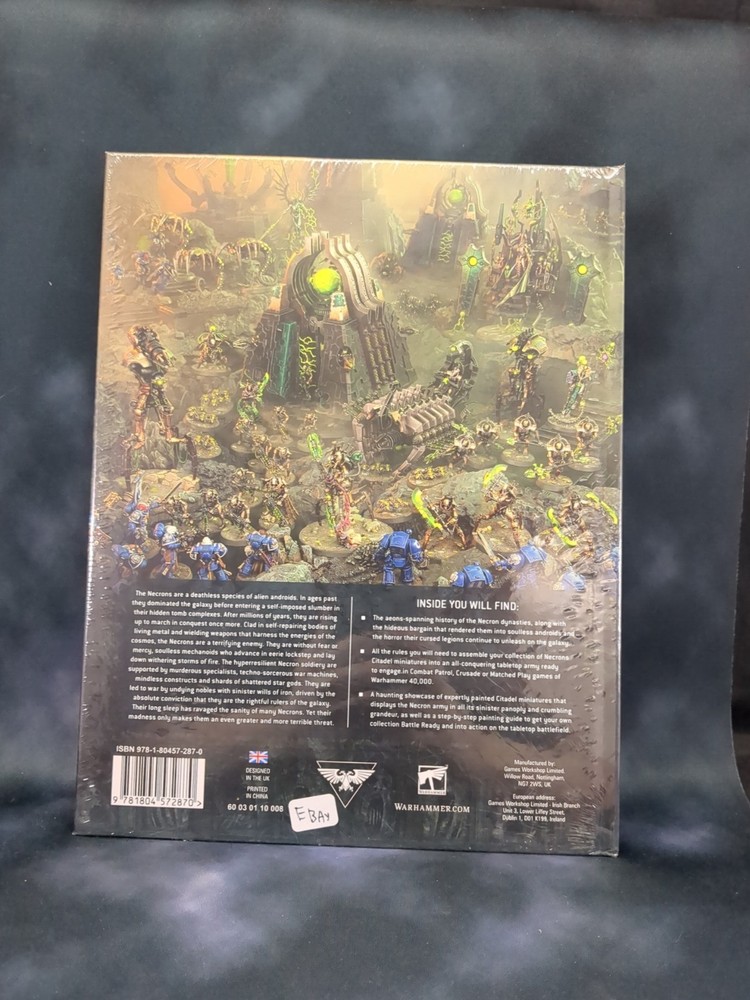 Games Workshop Necronos Codex Edition Warhammer 40K