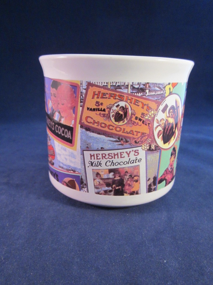 2002 Hersheys Chocolate Advertizing Ceramic Cocoa Mug 12oz