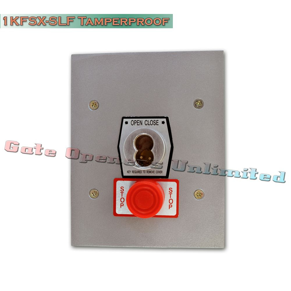 MMTC - 1KFSX-SLF Exterior Tamperproof Open-Close Key Switch Flush Mount