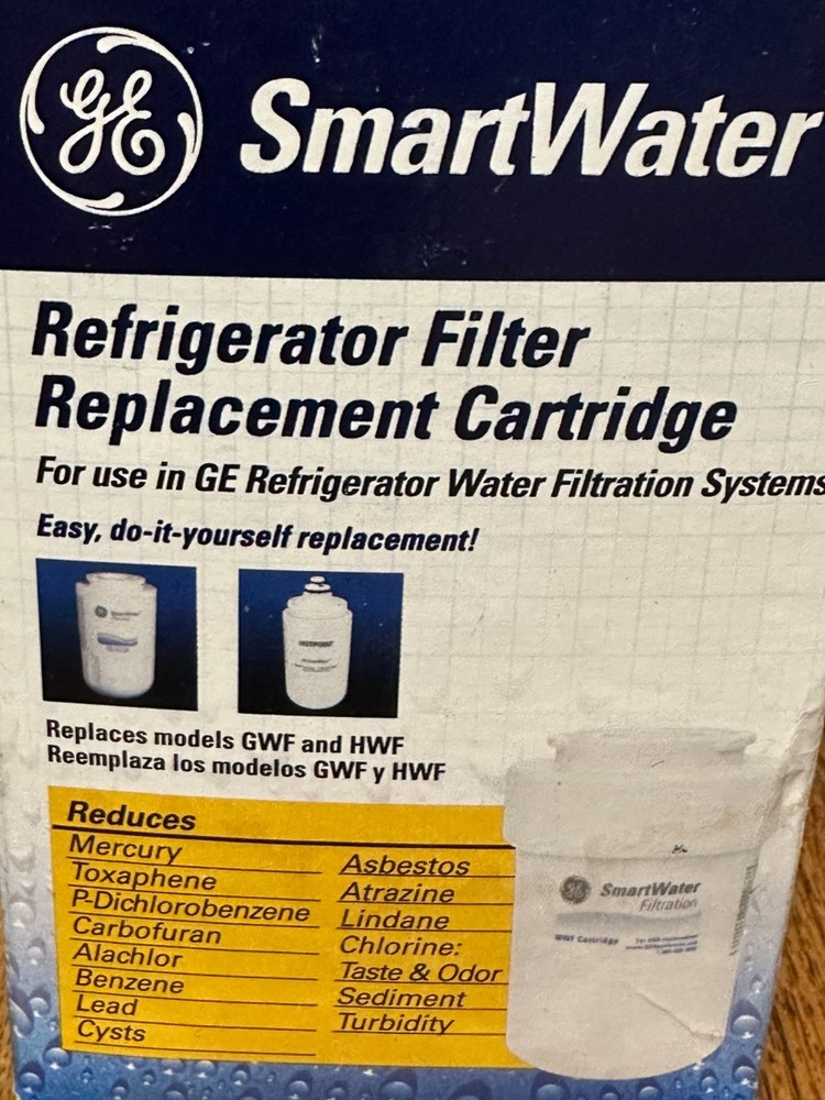 GE SMART WATER REFRIDGERATOR FILTER REPLACEMENT CARTRIDGE