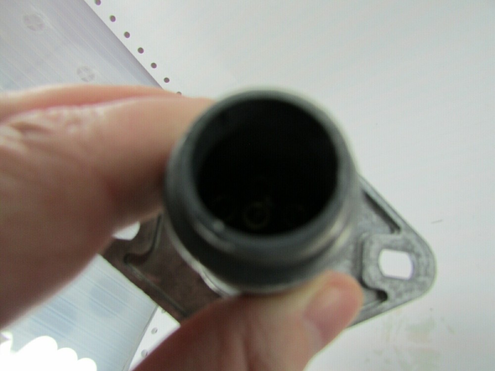 Pollak 6-Way Round Trailer Receptacles, Spring Covered Solid Cast Zinc Circular