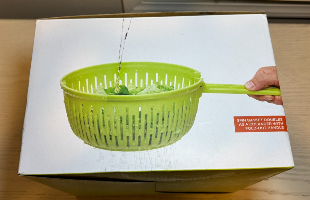 Chef'n Salad Chopper + Spinner Spincycle Plus New in Box