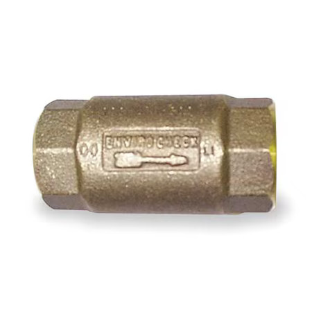 Campbell 4031E 1" Fnpt Lead Free Brass Spring Check Valve