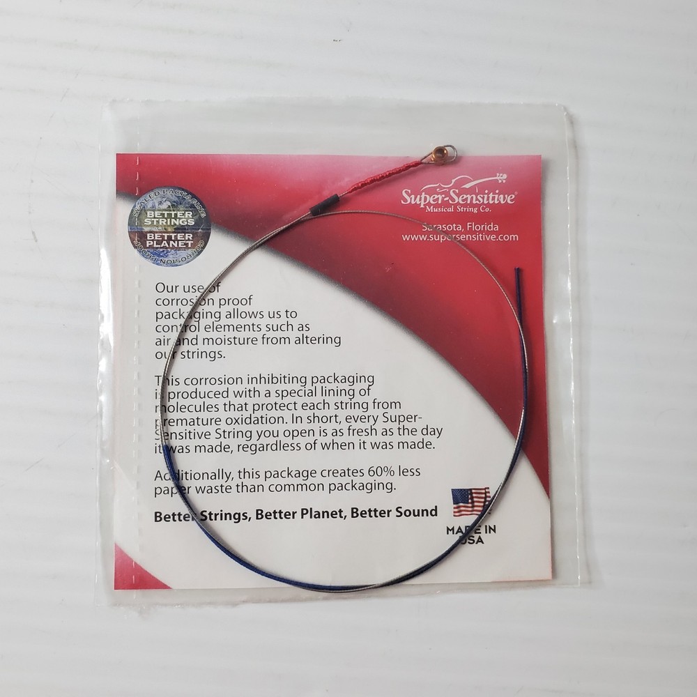 Red Label Violin A Single String 1/4 Super Sensitive Medium Gauge 2123