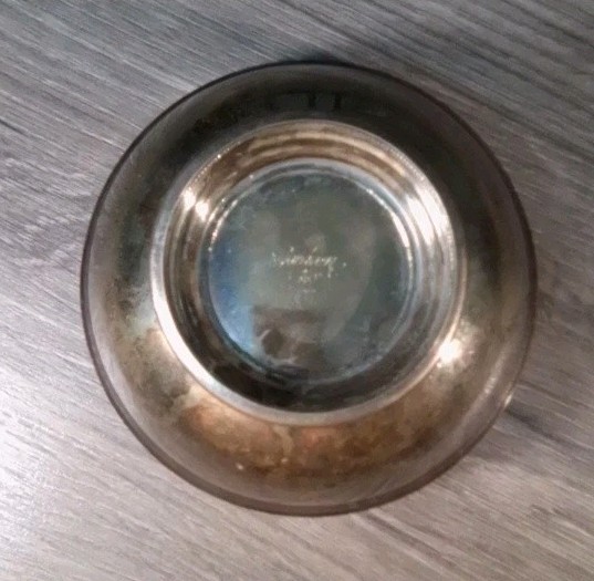 Gorham EP Brass 5 Inch Silver plated Bowl
