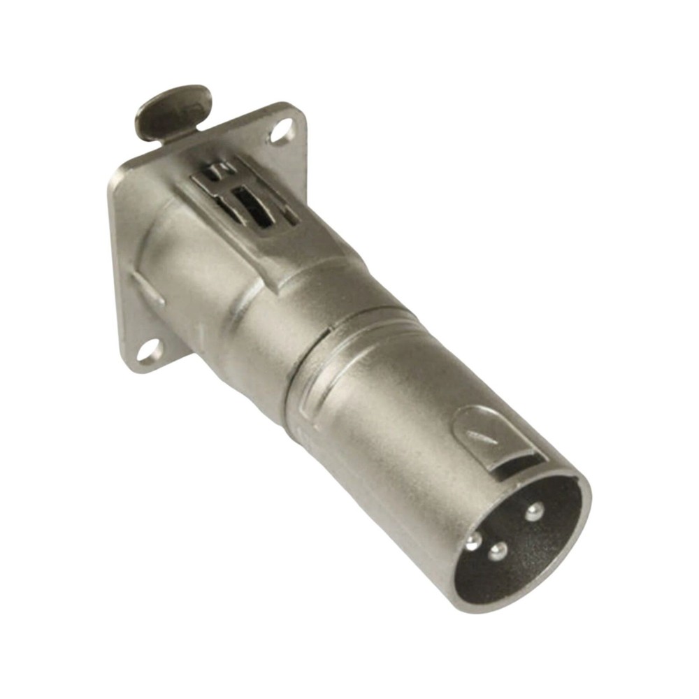 Audio Studio Amp Panel Mount Connector Adapter Plug With Soldering-Free Design