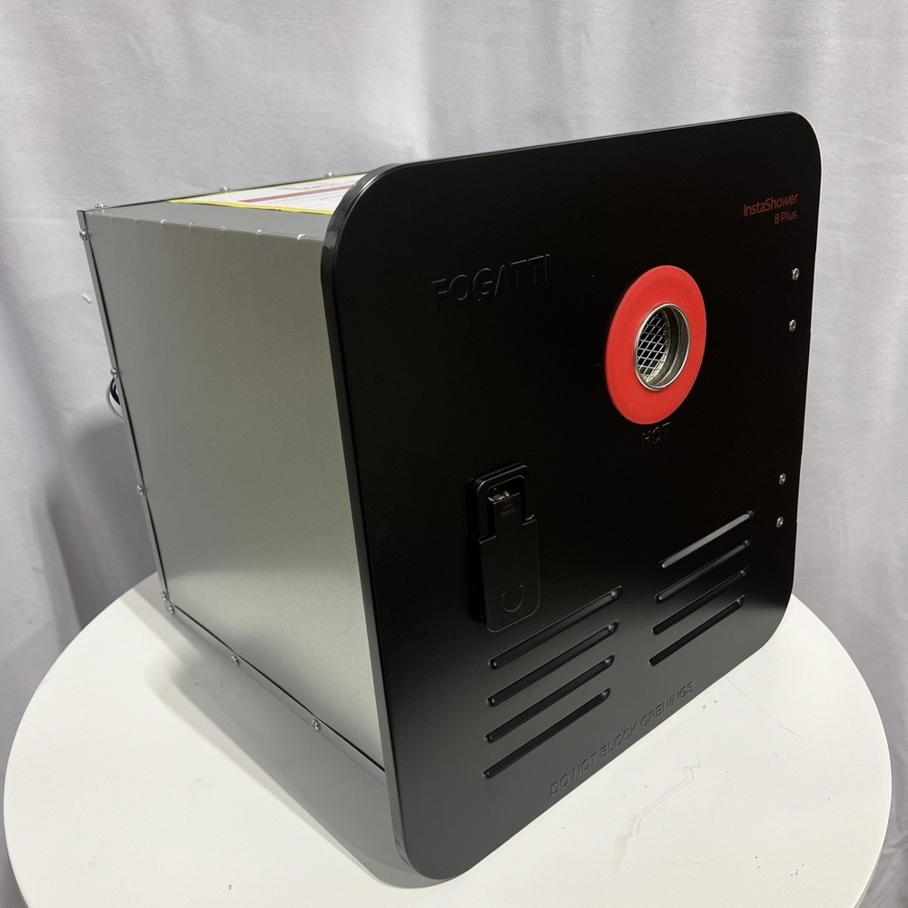 Used- RV Tankless Water Heater 15x15'' Door Remote Controller 2.9GPM 55000BTU