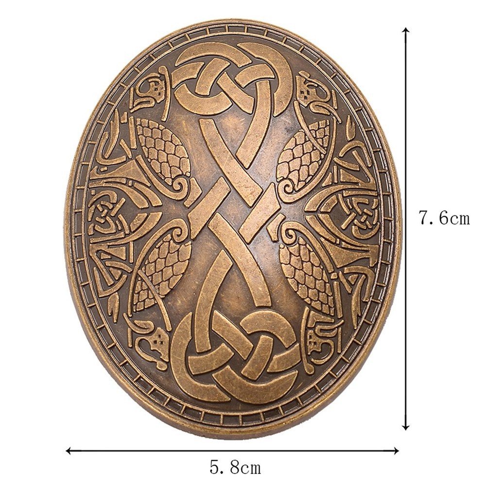 GRACEART Medieval Viking Brooch One Piece