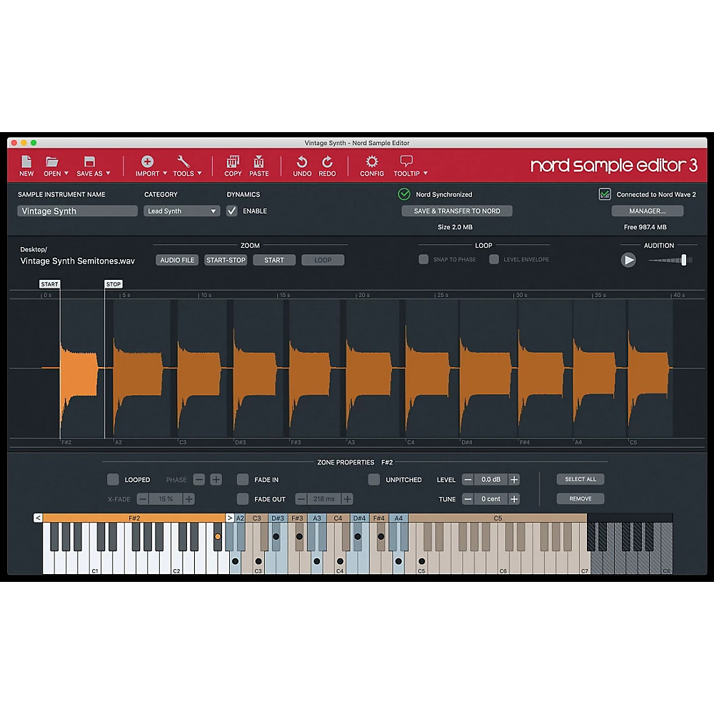Nord Wave 2 61-Key Performance Synthesizer