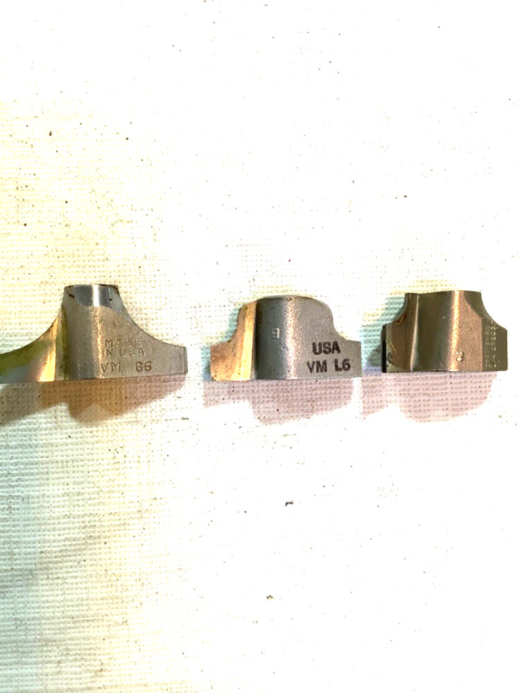 6 Craftsman router bits