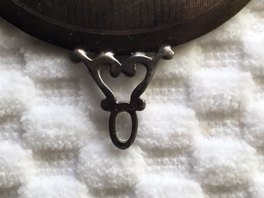 VINTAGE WEBSTER STERLING SILVER NOVELTY MIRROR SMALL HANDLE