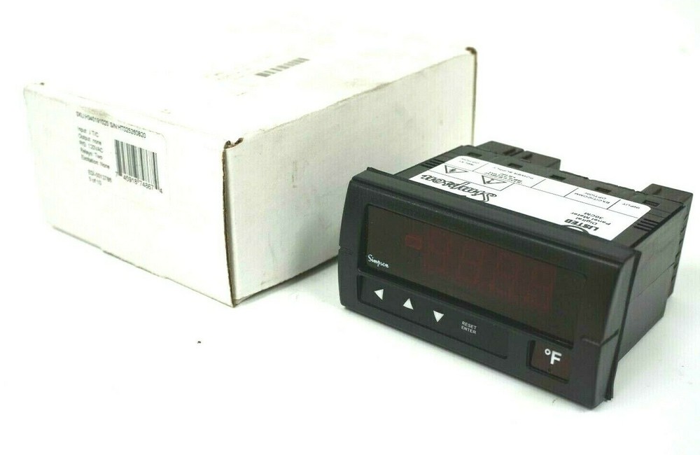 NEW SIMPSON H340191020 DIGITAL PANEL TEMPERATURE METER