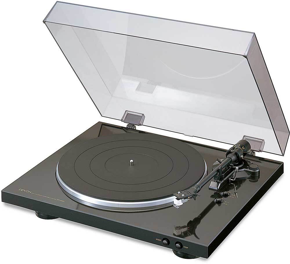 Denon DP300F turntable w.switchable phono preamp