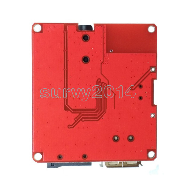 3.7-5V Bluetooth 4.1 Audio Decoder MP3 Player Board Micro USB TF SD Card Module