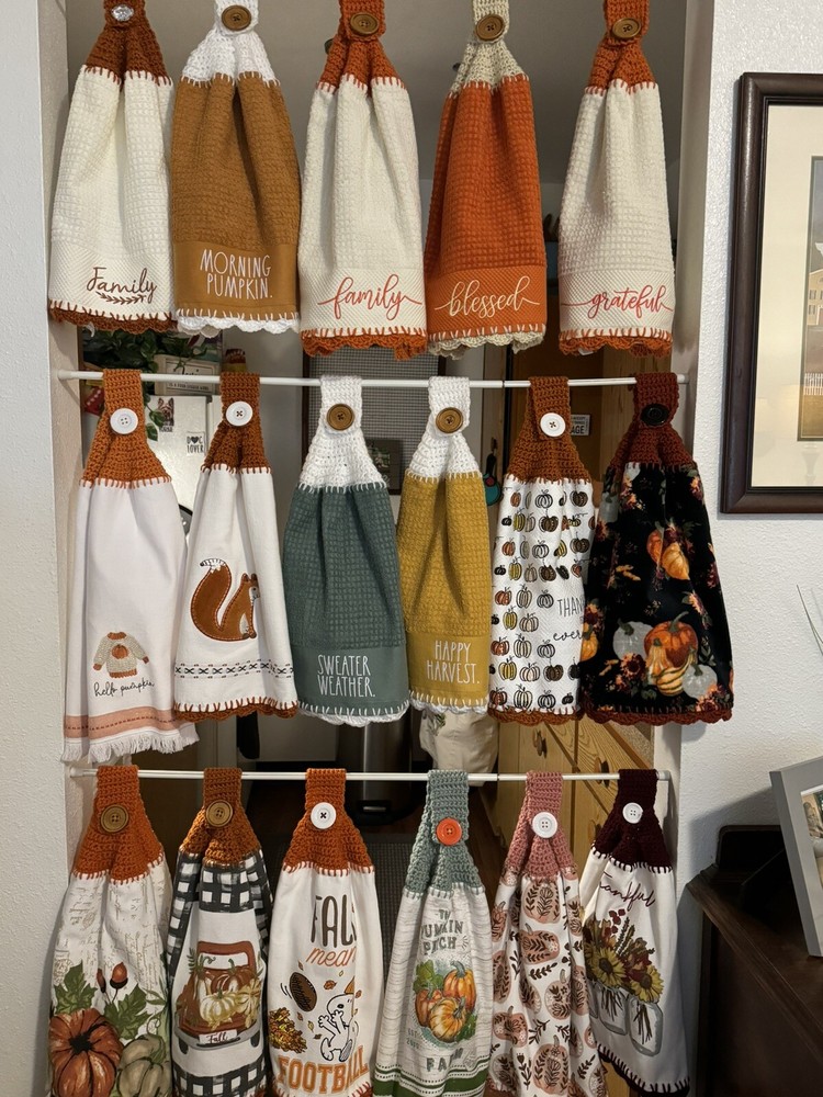 Kitchen Crochet Tea towels