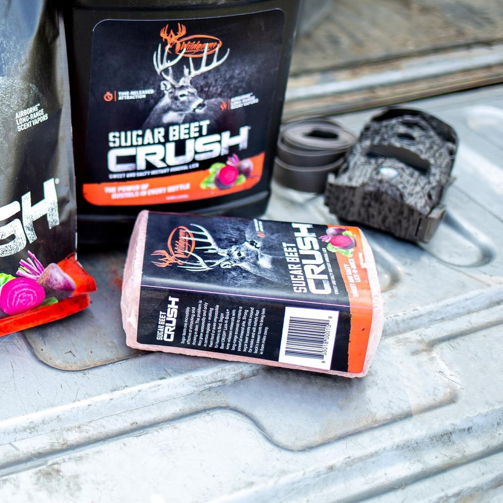 Mess-Free 4lb Sugar Beet Mineral Block – Effective Deer Attraction Solution