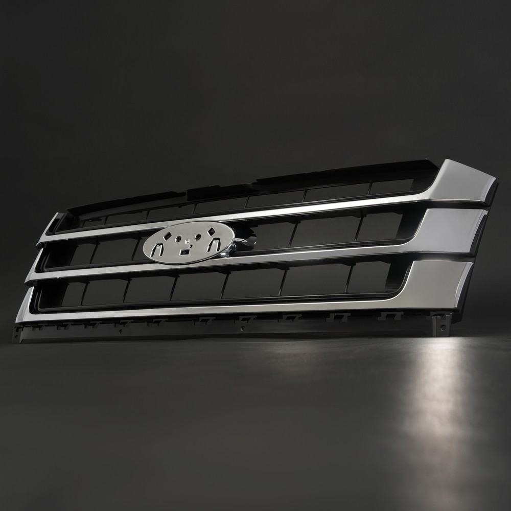 For Ford Expedition 2015 2016 2017 Chrome Front Bumper Upper Grill ABS Grille