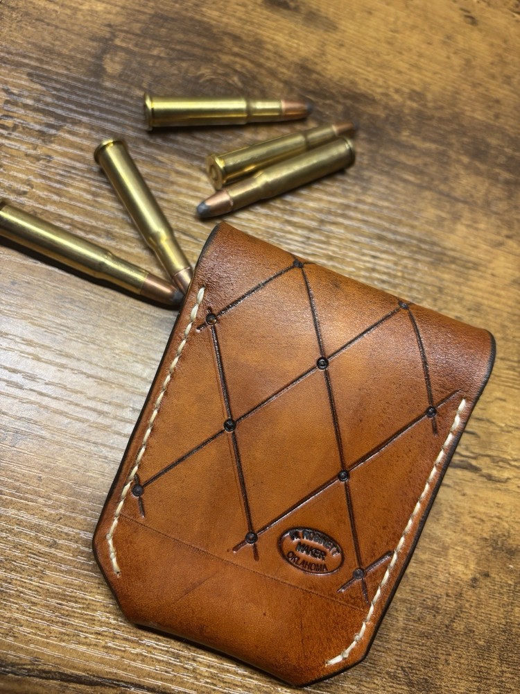 Custom Cartridge Pouch By W.RobinettLeather