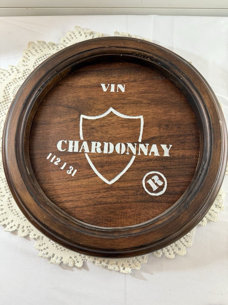 Wine Barrel Chardonnay Decor Man Cave