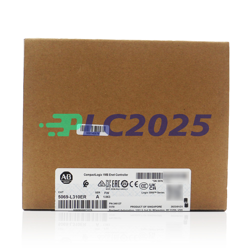 Sealed New Allen Bradley 5069-L310ER CompactLogix 1MB Enet Controller