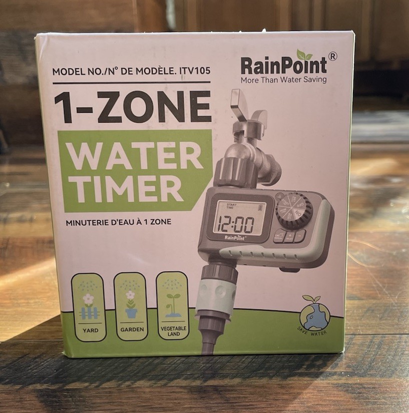 RainPoint Smart Irrigation Expert 1-Zone Water Timer ITV105