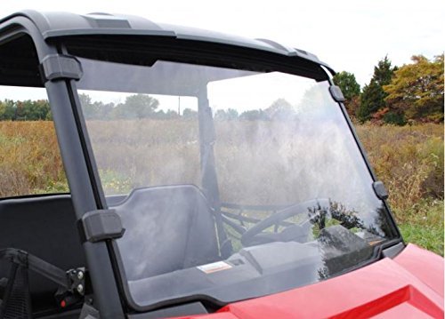 SuperATV Full Windshield for Polaris Ranger Midsize EV (2015+)