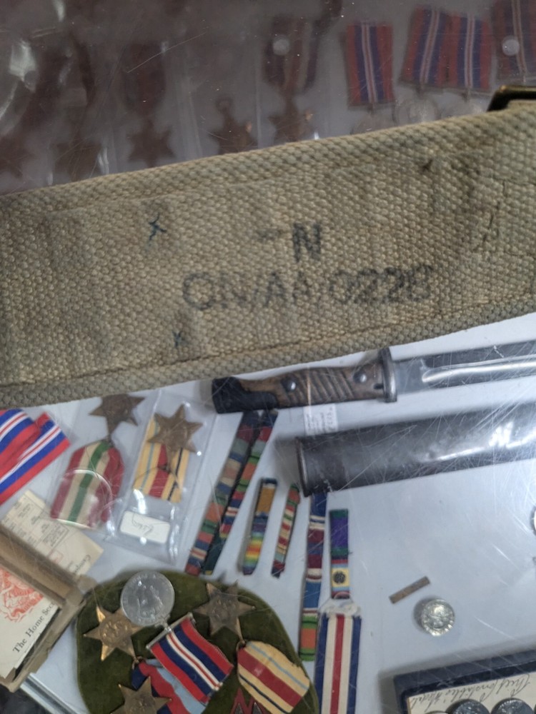 Vintage Military Webbing Belt