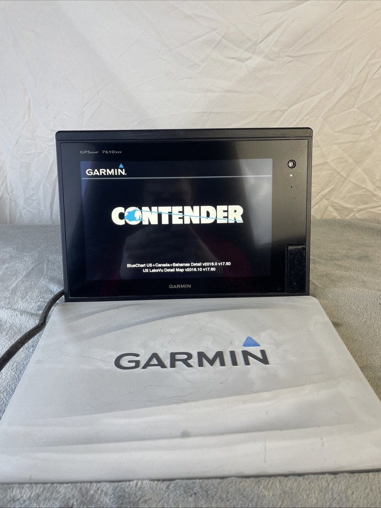 Garmin GPSMAP 7610xsv 10" Multi-Touch  Chartplotter Display * Tested * W/ Cover