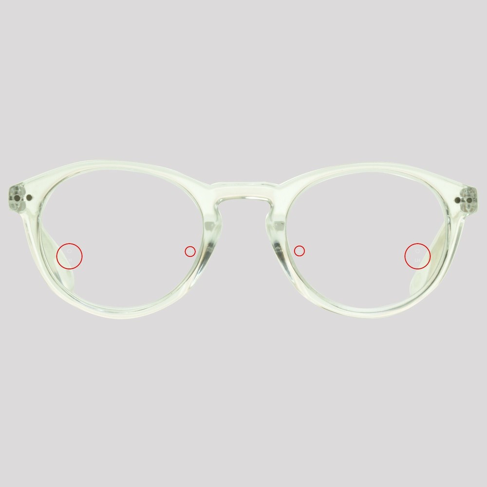 Multifocal Progressive Computer Readers 3 Zones Reading Glasses Oval
