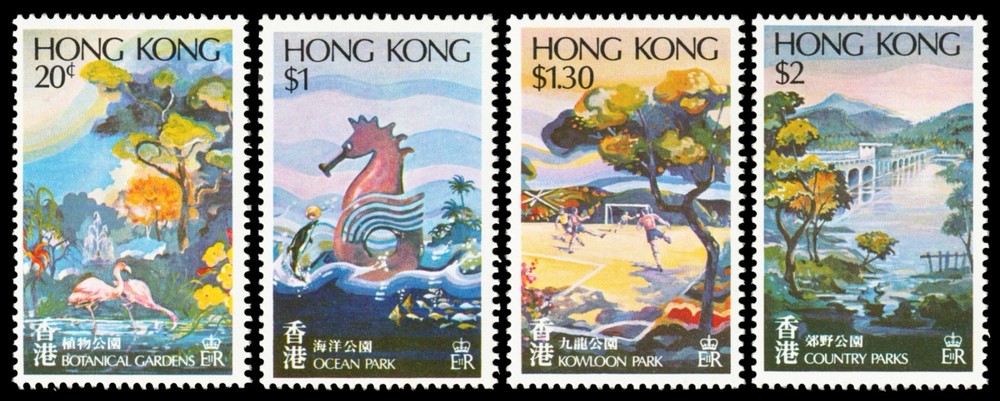 Hong Kong Scott 365-368 (1980) Mint NH VF Complete Set C