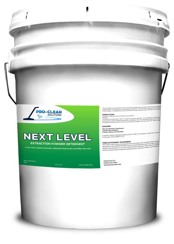Pro-Clean Solutions NEXT LEVEL - 40 lb. pail