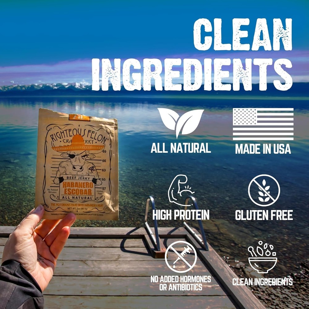 Keto-Friendly Beef Jerky Sampler - Low Sugar Snack Pack