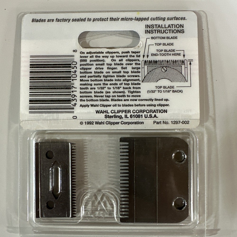 Wahl 1045 Universal Blade Set for Clipper Models