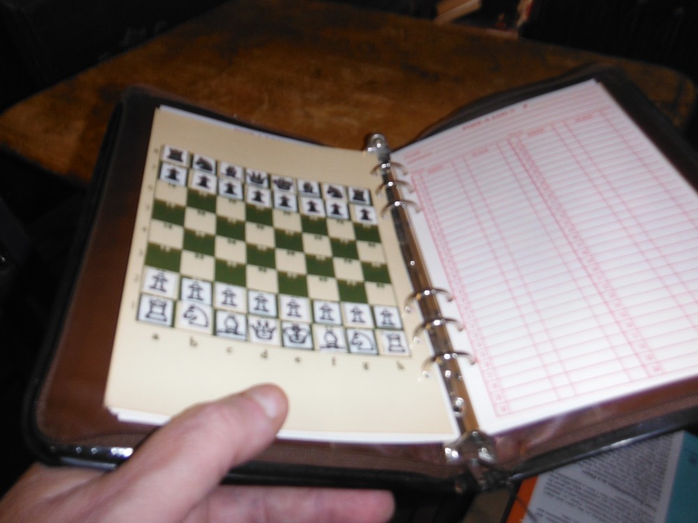 Vintage US Chess Postal Chess Recorder