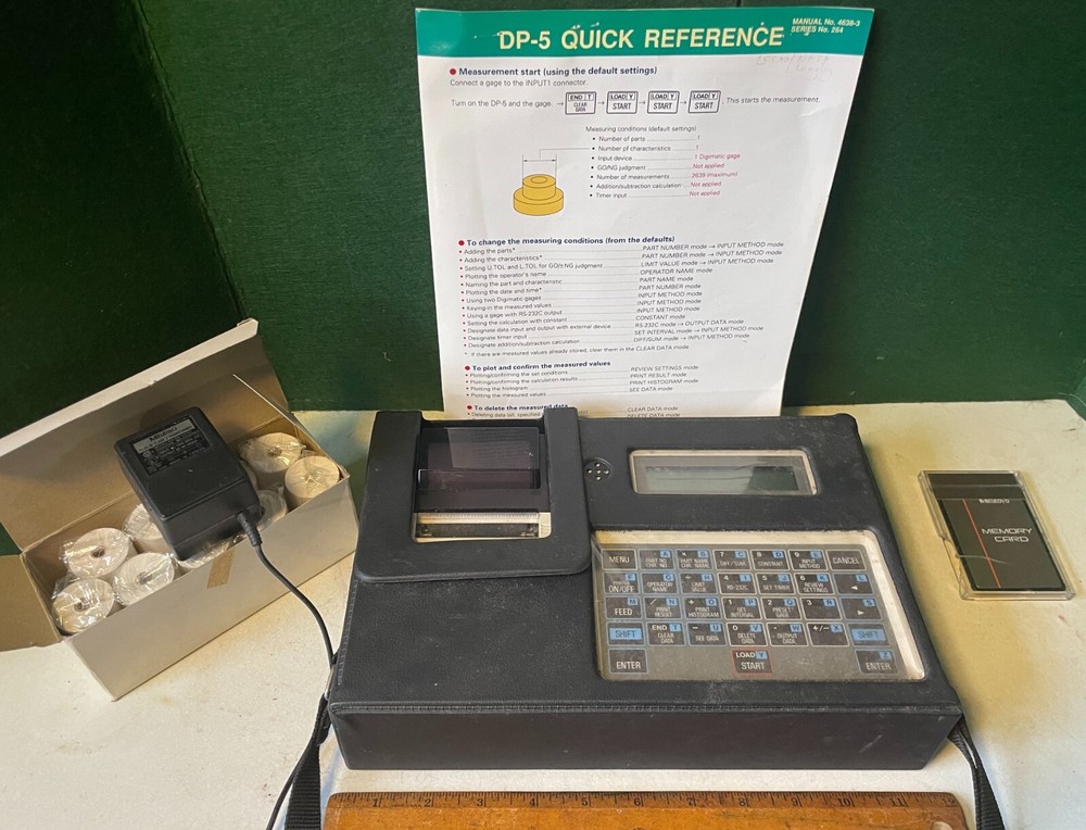 Mitutoyo MP-5 Mini-Processor 264-530  w/Case, More